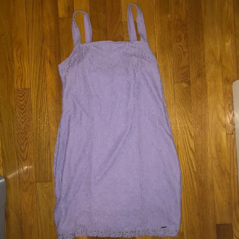 Lilac Lace Hollister Dress